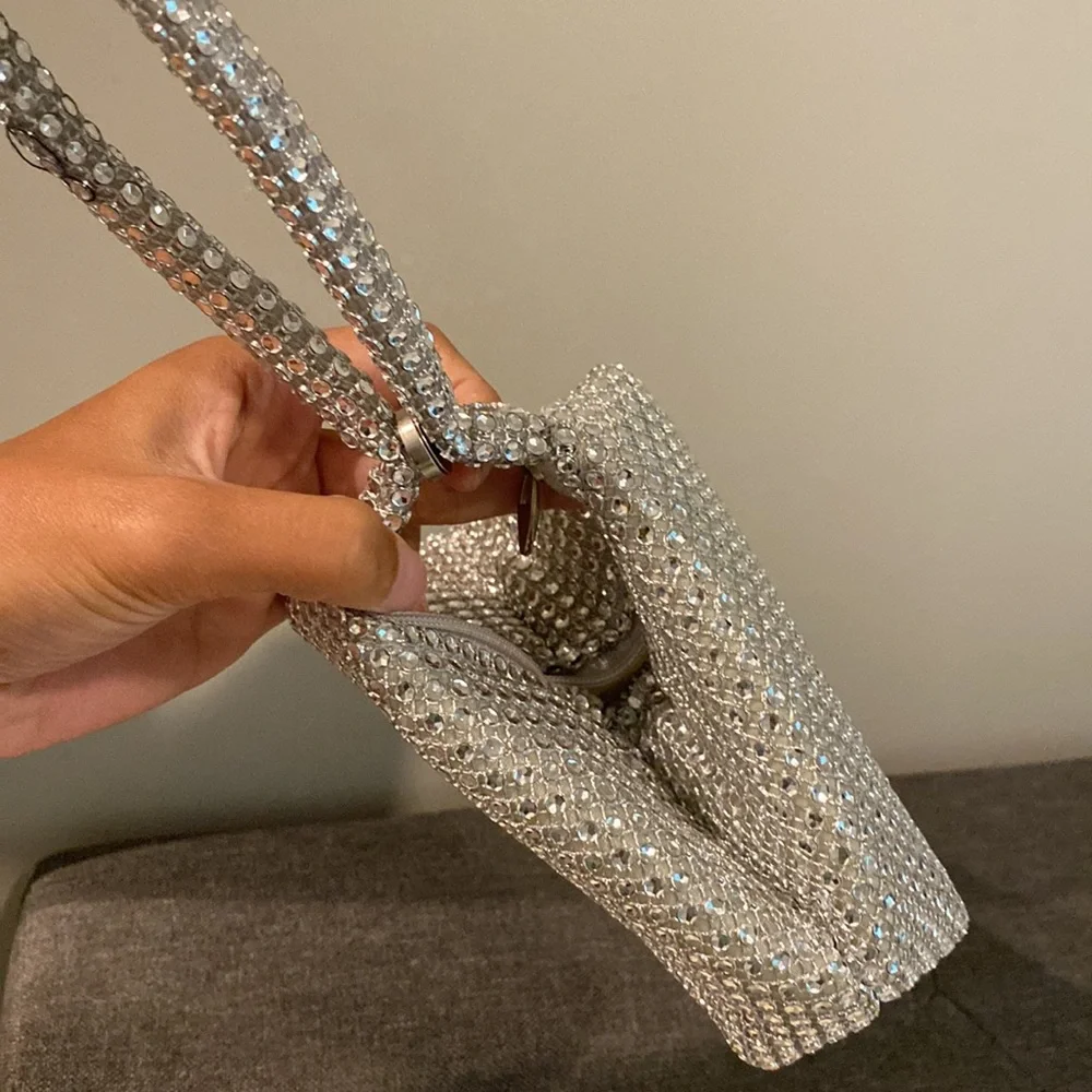 Mini Rhinestone Purse - Picture 3 of 3